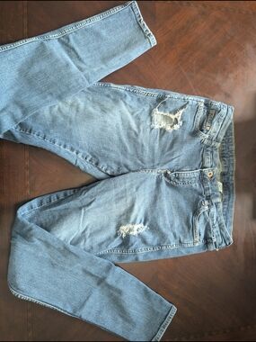 H&M Light Blue Size 16 SKINNY Regular Waist Jeans